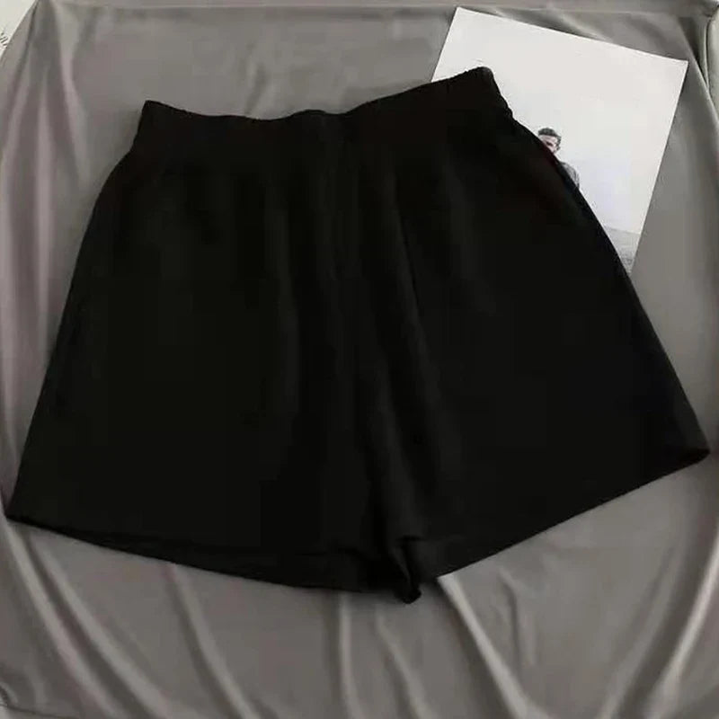 High Waist Pants With Pocket Yoga Shorts Women Sports Short Bottoms - MERGE.DAY.1.FREESTYLE