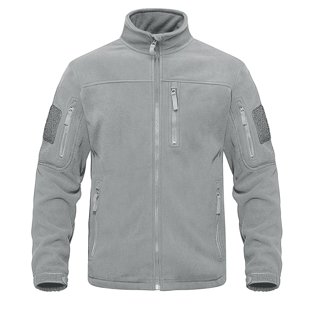 Full Zip Up Tactical Army Fleece Jacket Military Thermal Warm Outwear Windbreaker - MERGE.DAY.1.FREESTYLE