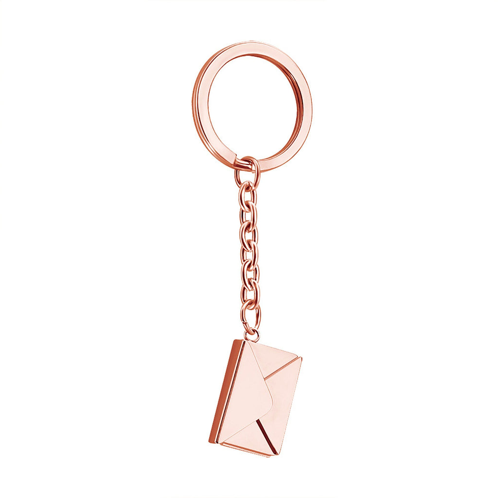 Customizable name envelope keychain For Men Women Car Key Holder - MERGE.DAY.1.FREESTYLE