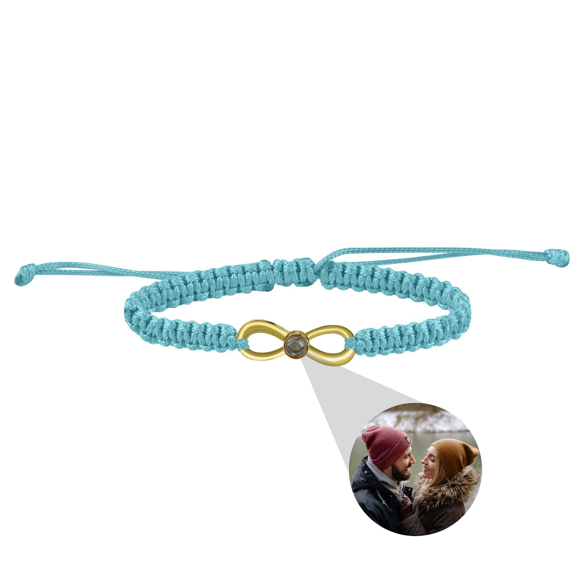 Lnfinite Cycle of Customizable Photos Bracelet Custom Projection Bracelets - MERGE.DAY.1.FREESTYLE