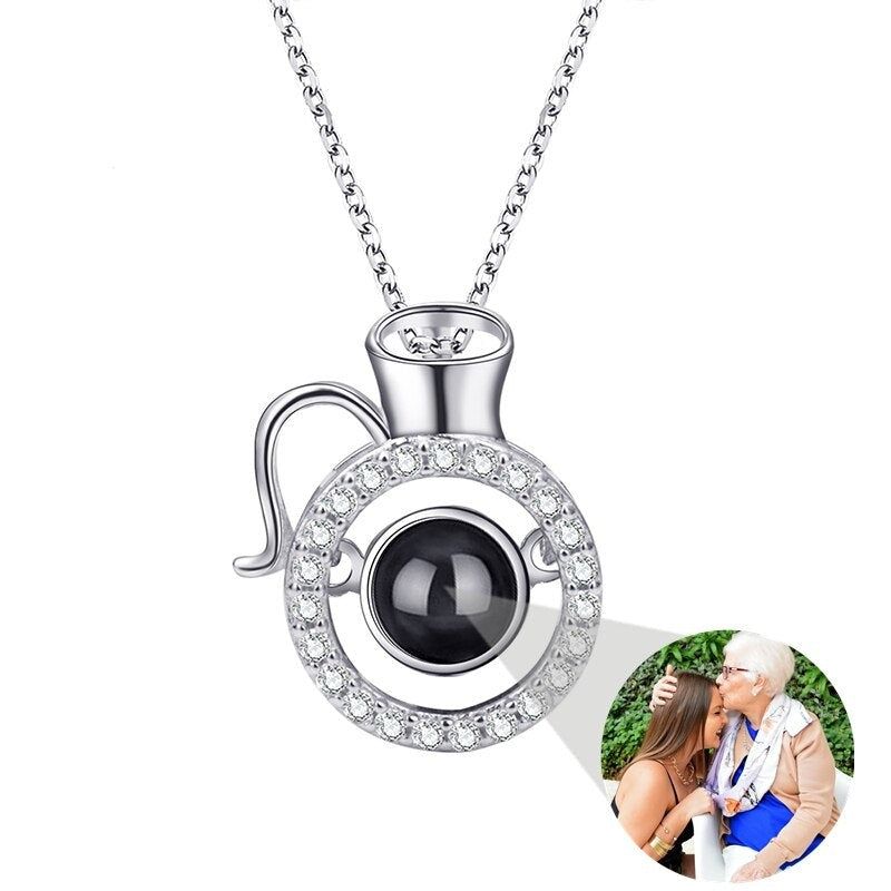 Photo Projection Necklace 12 Constellation Patterns Pendant Necklace - MERGE.DAY.1.FREESTYLE