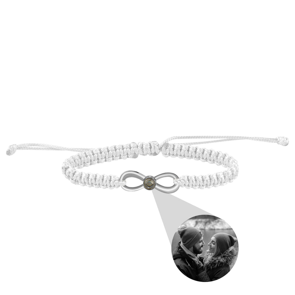 Lnfinite Cycle of Customizable Photos Bracelet Custom Projection Bracelets - MERGE.DAY.1.FREESTYLE