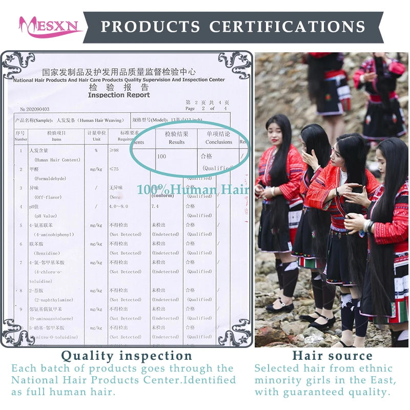 MESXN High Quality Flat Tip Hair Extensions 100% Really Human Fusion Hair Extensions Brown Blonde Color Thickening Of Roots - MERGE.DAY.1.FREESTYLE
