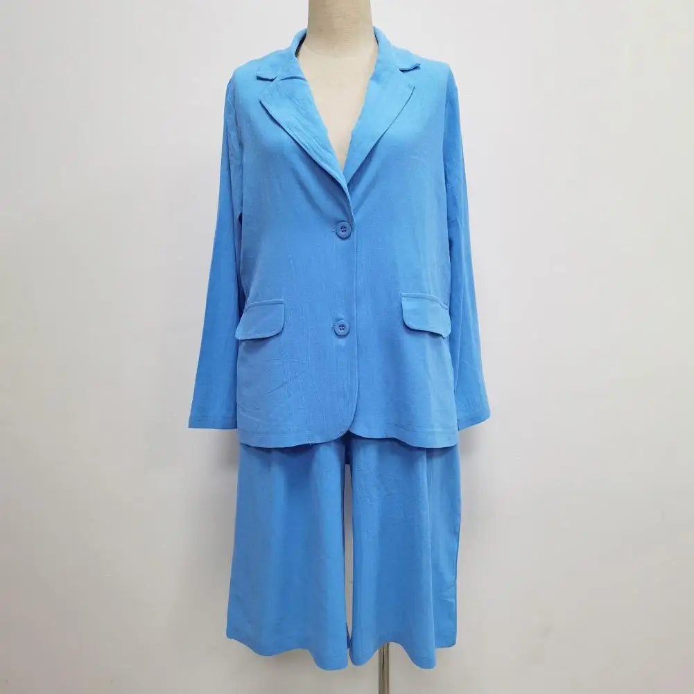 Summer Fashion Solid Color Two Piece Set - MERGE.DAY.1.FREESTYLE