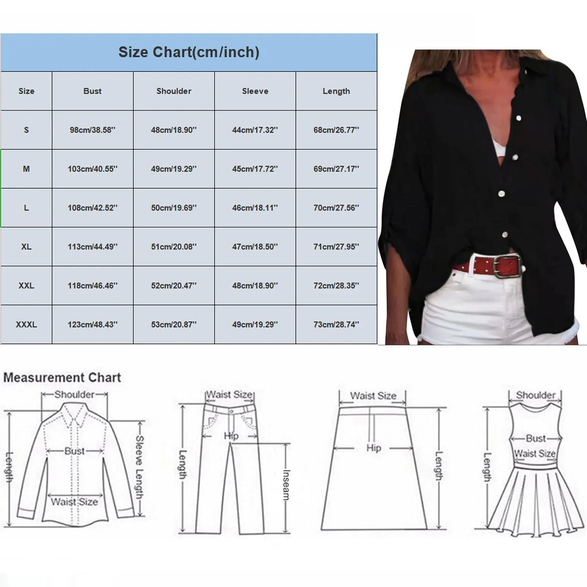 Cotton Linen Blouse Shirts Summer Solid Color Short Sleeve Buttons Cardigan Shirts - MERGE.DAY.1.FREESTYLE