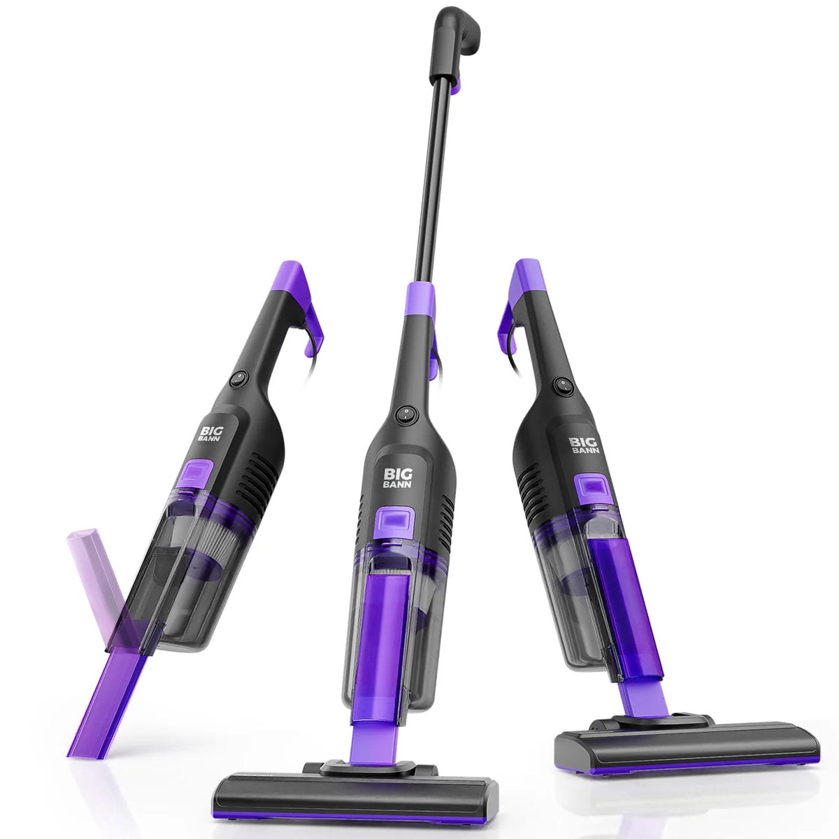 Lightweight 400W Corded Stick Vacuum Cleaner Bagless 0.5L Dust Cup for Floor Crevices & Countertop Hotel & Household Use - MERGE.DAY.1.FREESTYLE