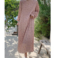 Spring Summer Flare Sleeve Loose Female Pleated Dress vestidos - MERGE.DAY.1.FREESTYLE