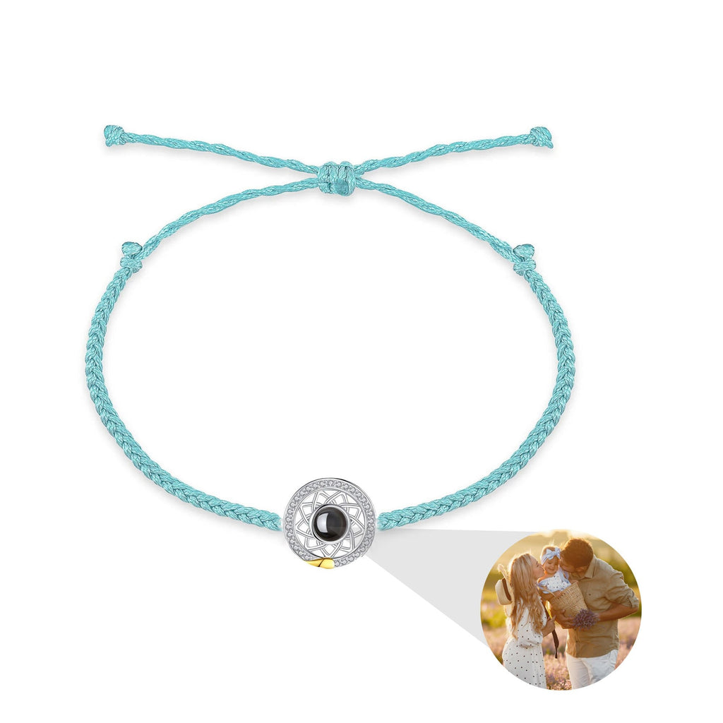 Customizable Photo Sun Moon Bracelet Stainless Steel Couple Bracelet - MERGE.DAY.1.FREESTYLE
