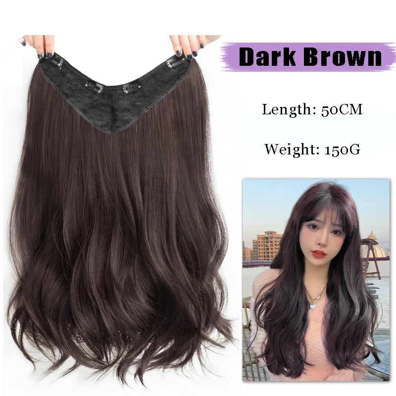 AOSI Part Synthetic Clip In Hair Extension Long Thick Curly Natural Blonde Flase Hair Hairpieces For Women Heat Resistant - MERGE.DAY.1.FREESTYLE