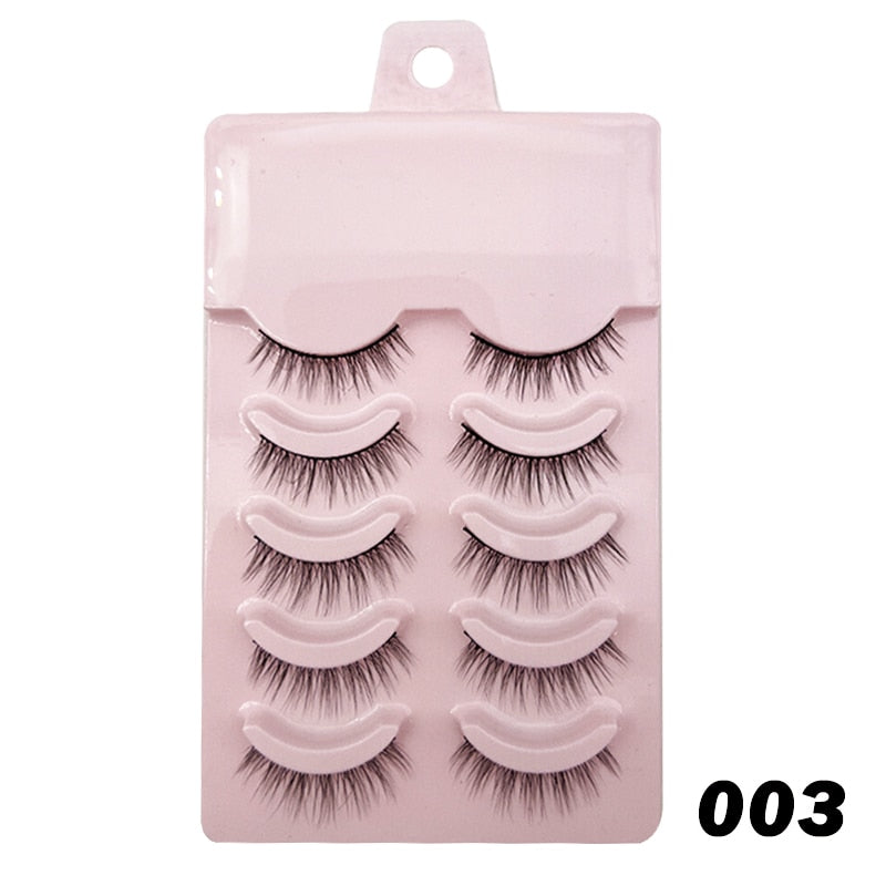 Manga Lashes Soft Natural Eyelashes Thick False Eyelashes - MERGE.DAY.1.FREESTYLE