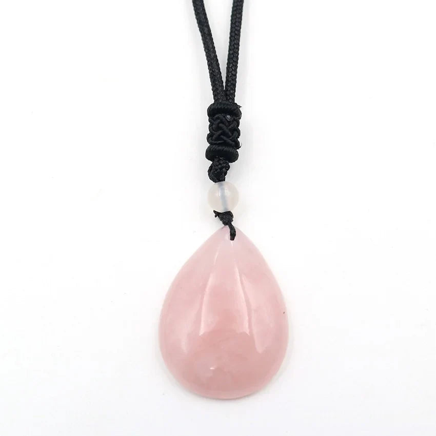 rose quartz pendant - MERGE.DAY.1.FREESTYLE