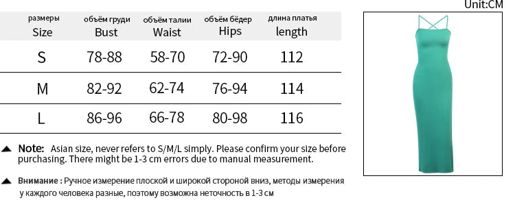 Backless Bandage Slit Dress Knitted Fabric Solid Color Strap Long Dress - MERGE.DAY.1.FREESTYLE