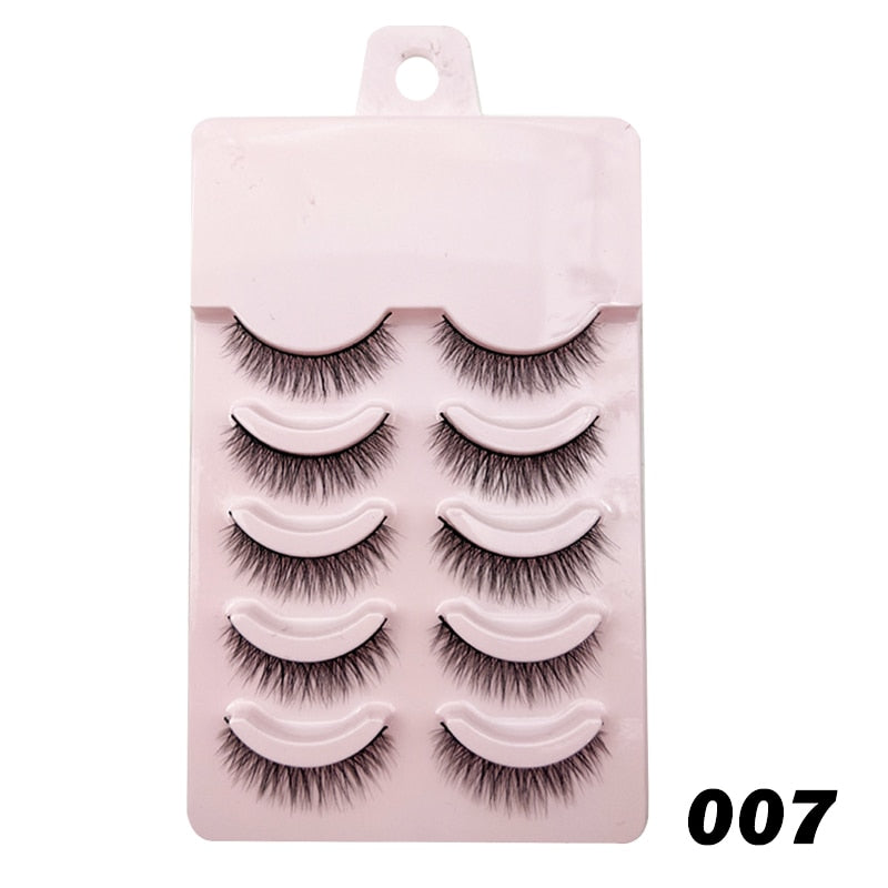 Manga Lashes Soft Natural Eyelashes Thick False Eyelashes - MERGE.DAY.1.FREESTYLE