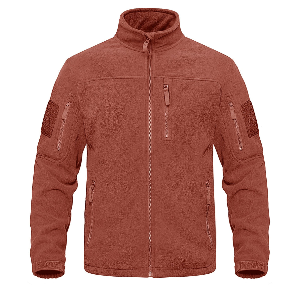 Full Zip Up Tactical Army Fleece Jacket Military Thermal Warm Outwear Windbreaker - MERGE.DAY.1.FREESTYLE