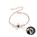 Projection queen crown bracelet for customized photos Couple Bangles For Him - MERGE.DAY.1.FREESTYLE