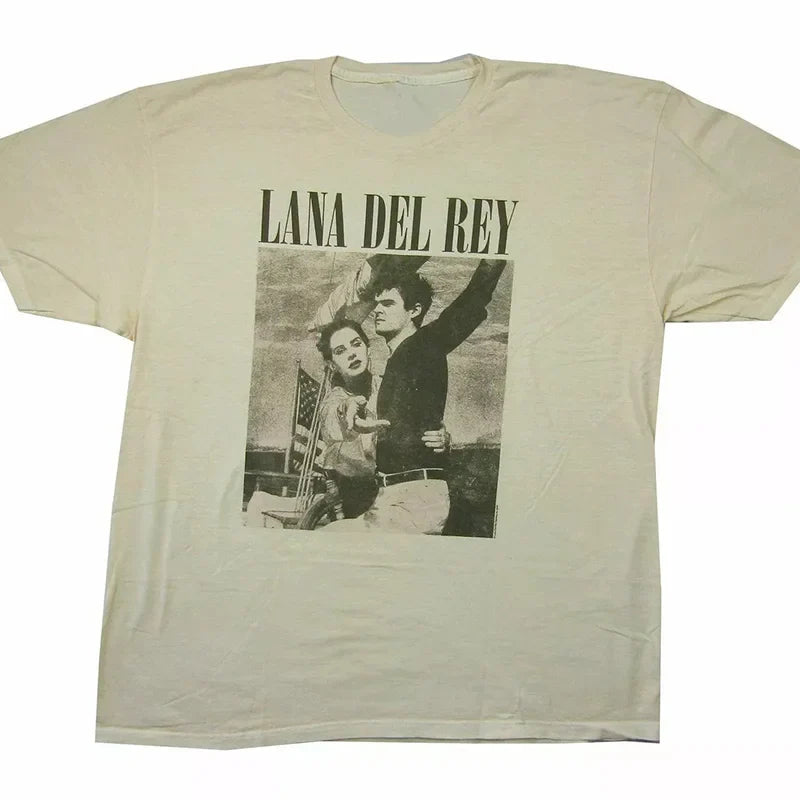 Lana Del Rey Ldr Sailing Tan T Shirt Cotton Tee Vintage Shirt - MERGE.DAY.1.FREESTYLE