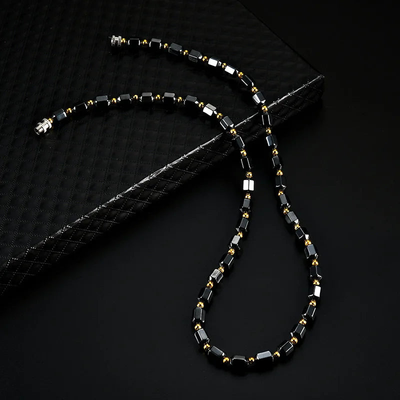 Hematite Necklac Jewelry - MERGE.DAY.1.FREESTYLE