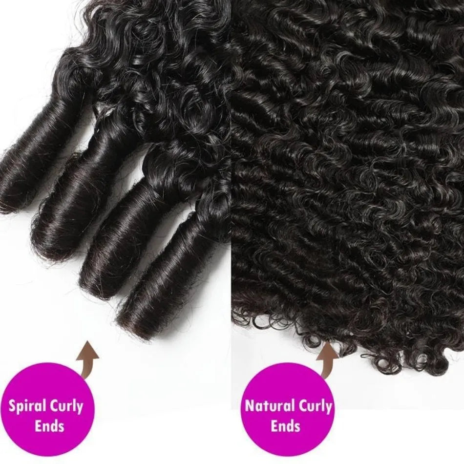 12A Burmese Curly Bundles Human Hair 18 20 22 24 Inch Unprocessed Virgin Hair Deep Wave Bundles With Spiral Curls Ends Water Wave Human Hair Bundles For Black Women Natural Color - MERGE.DAY.1.FREESTYLE