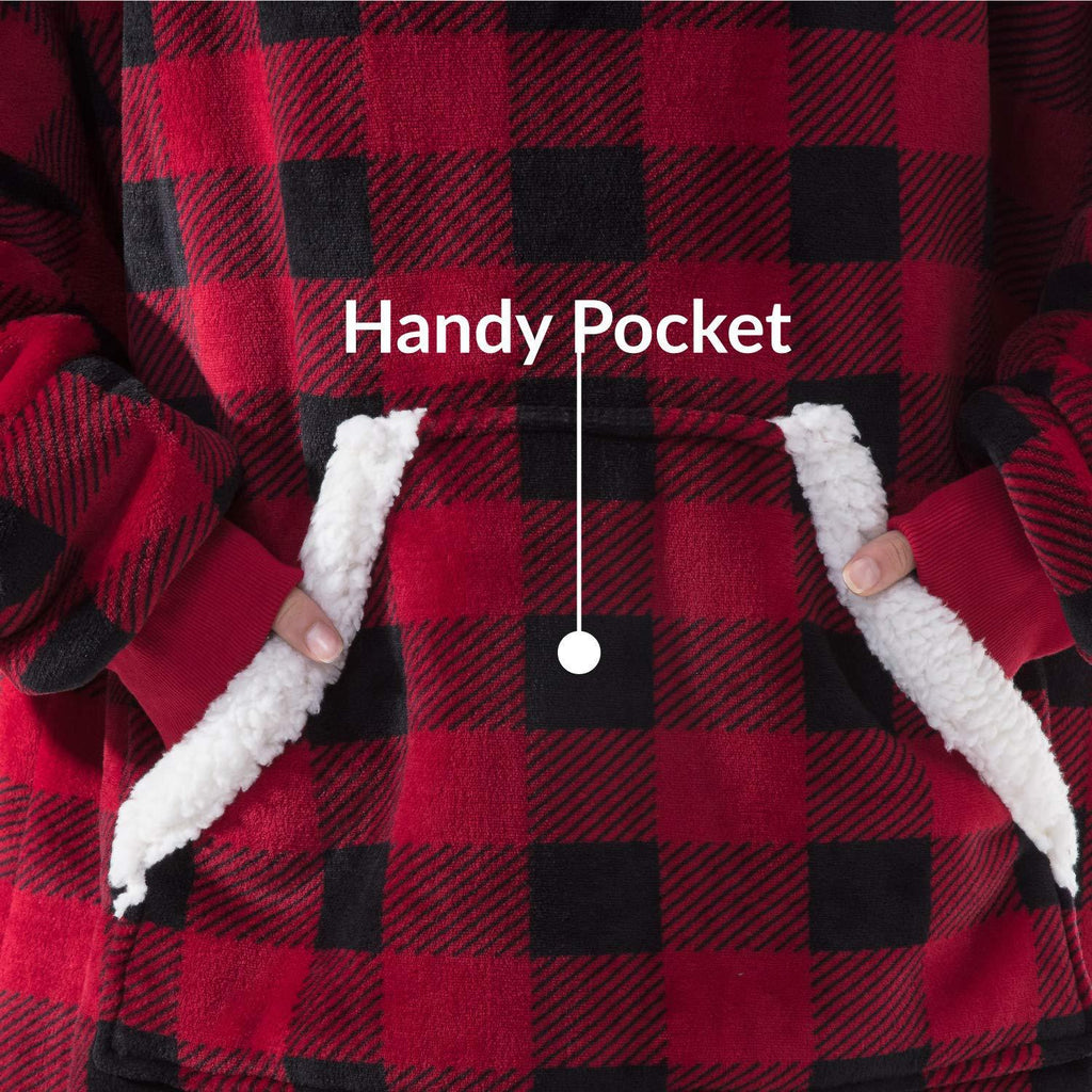 Sudadera con capucha extragrande de invierno para mujer, manta con capucha de forro polar de franela