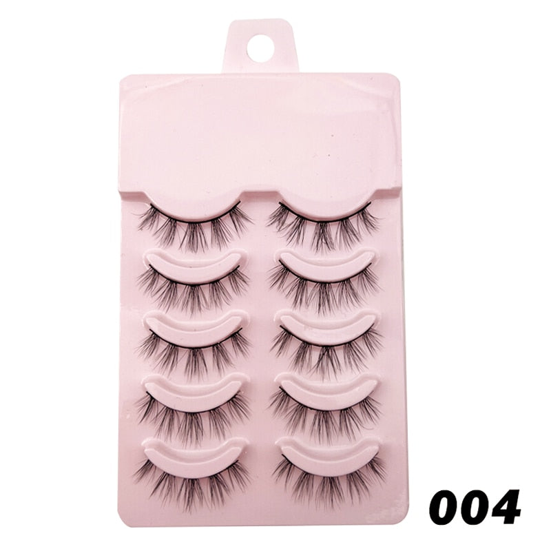 Manga Lashes Soft Natural Eyelashes Thick False Eyelashes - MERGE.DAY.1.FREESTYLE