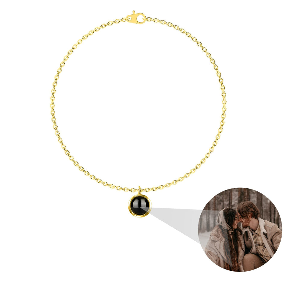 Custom Personalized Photo 100 Languages I Love You Projection Bracelet - MERGE.DAY.1.FREESTYLE
