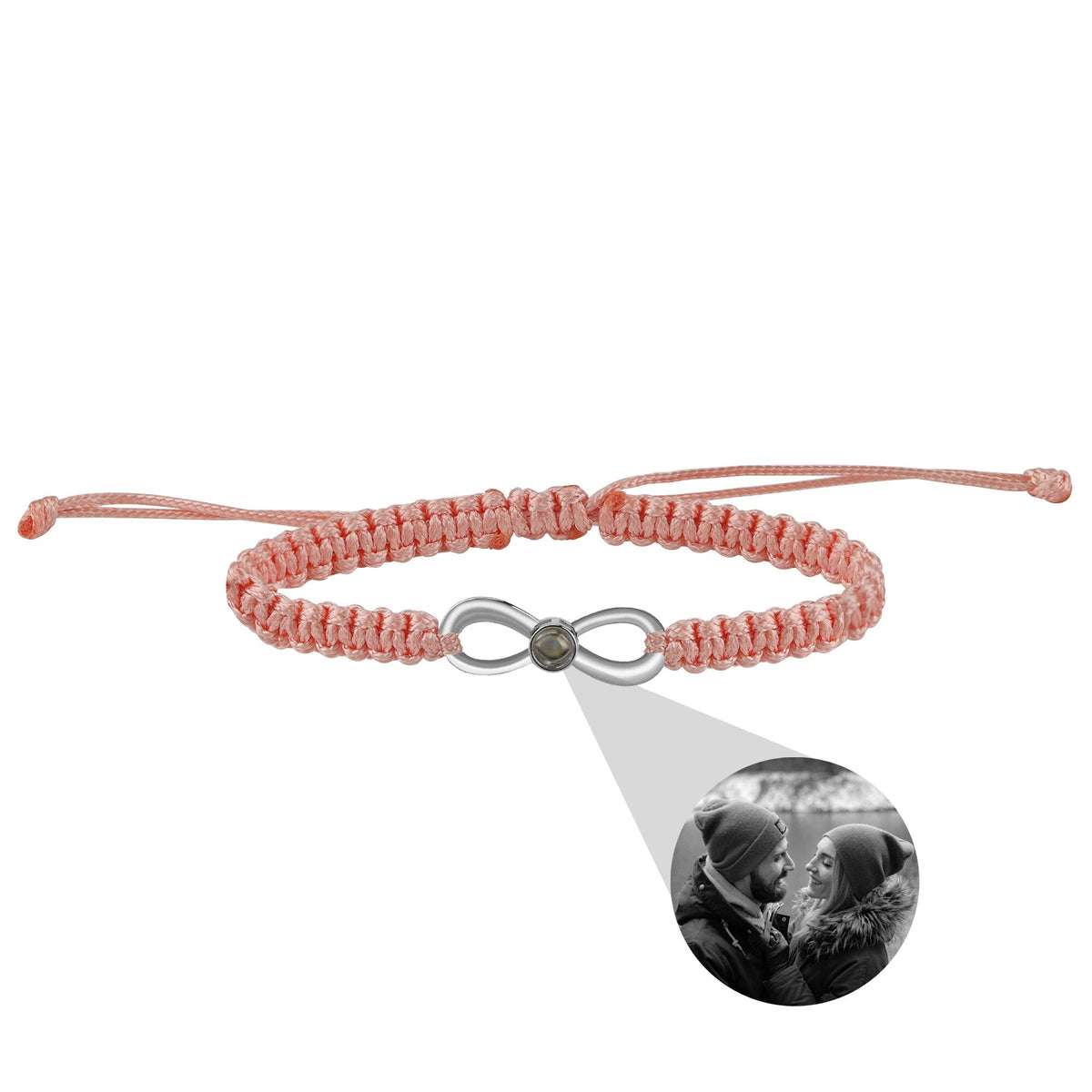 Lnfinite Cycle of Customizable Photos Bracelet Custom Projection Bracelets - MERGE.DAY.1.FREESTYLE