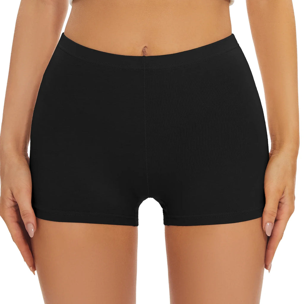 Seamless Boxers Panties Underwear Low Waist Solid Color Breathable Boyshorts - MERGE.DAY.1.FREESTYLE