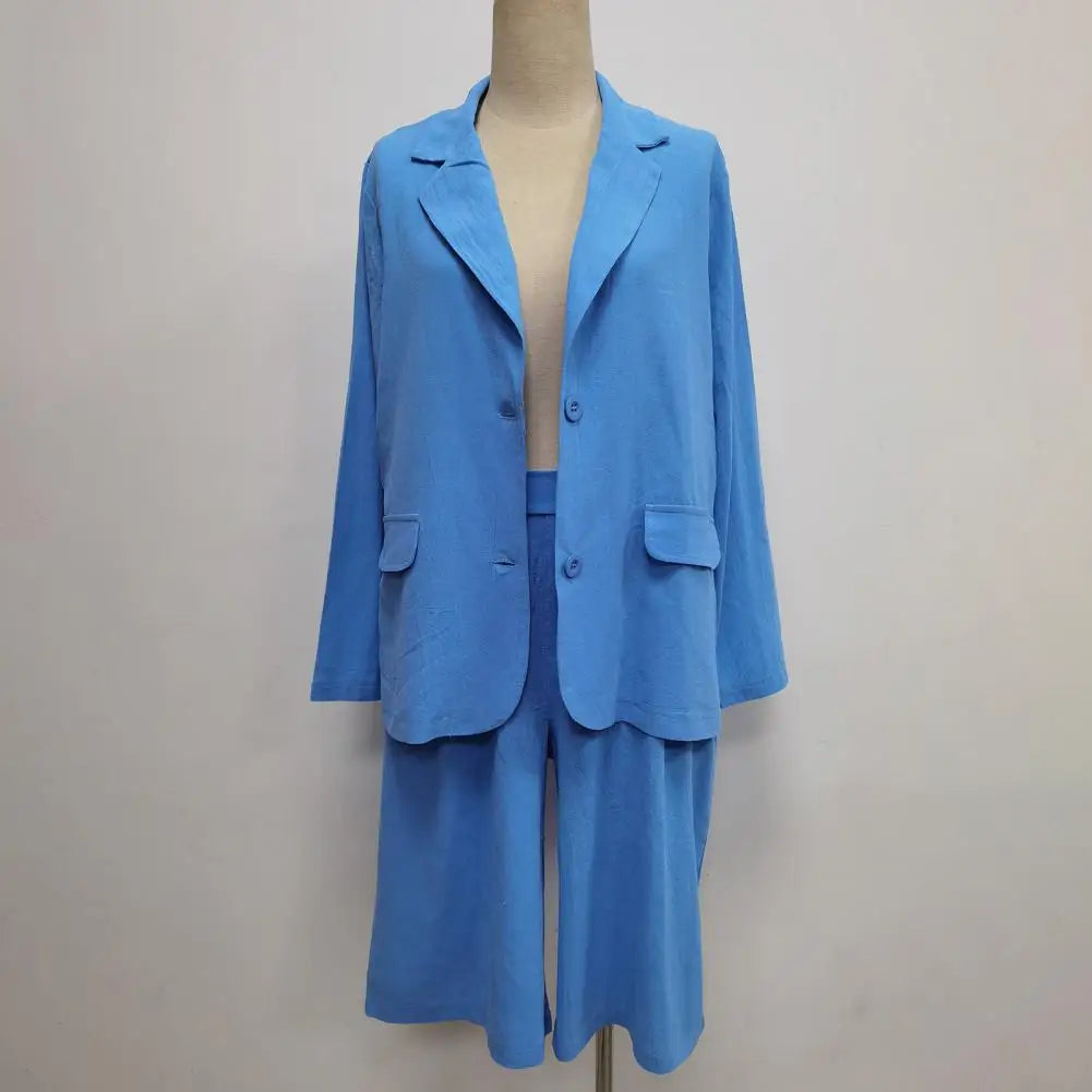 Summer Fashion Solid Color Two Piece Set - MERGE.DAY.1.FREESTYLE