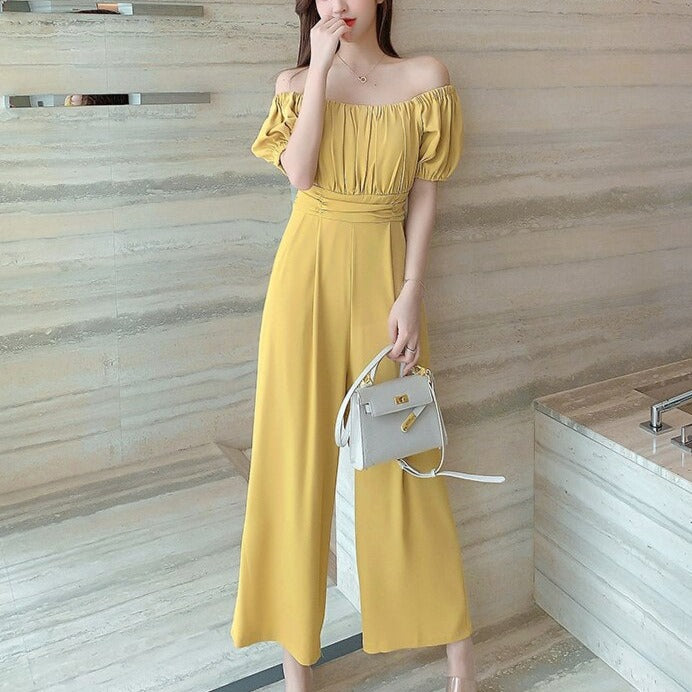 2022 Women's Jumpsuit Rompers Long Wide Leg Sexy Pants for Women Summer - MERGE.DAY.1.FREESTYLE