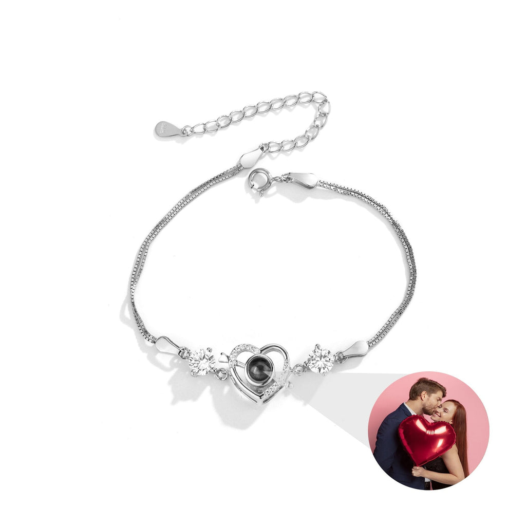 Customized photo Cupid love projection bracelet Personalized Memorial Bracelets - MERGE.DAY.1.FREESTYLE