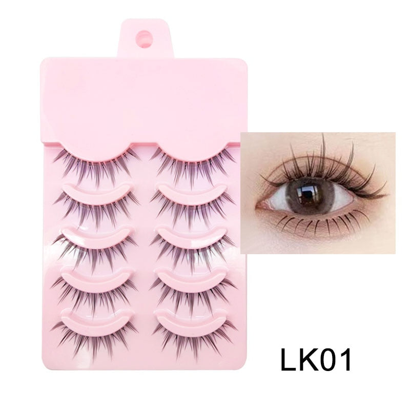 Manga Lashes Soft Natural Eyelashes Thick False Eyelashes - MERGE.DAY.1.FREESTYLE