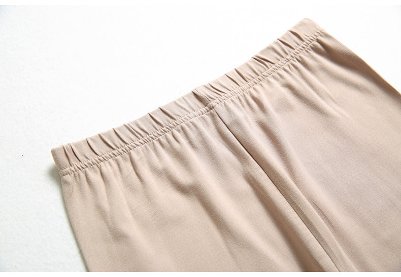 Shorts Thin Fitness Casual High Waist Biker Short Summer Slim Knee-Length Bottoms Streetwear - MERGE.DAY.1.FREESTYLE