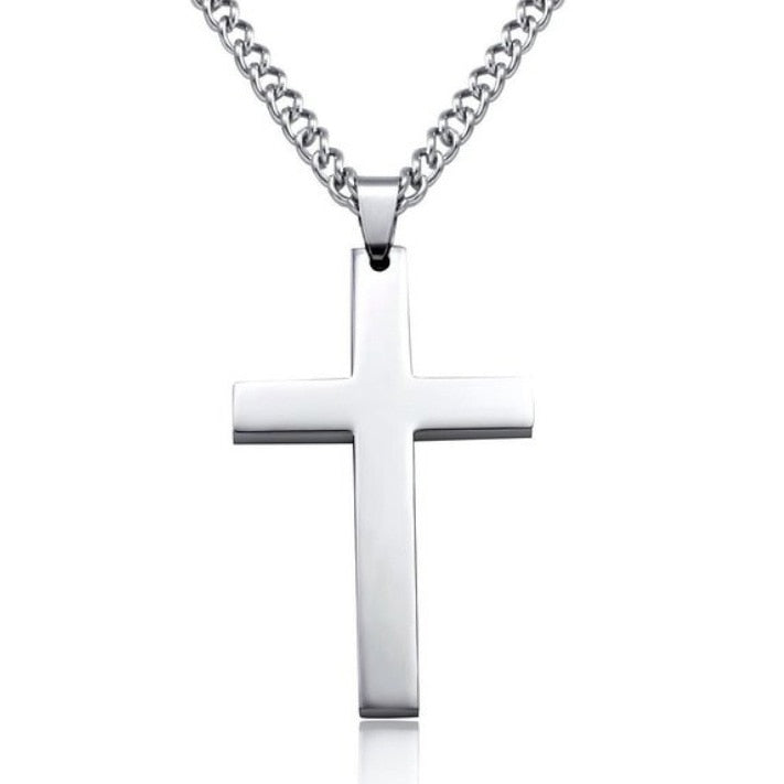 Geometry Interlocking Square Triangle Male Pendant Stacking Streetwear Necklace - MERGE.DAY.1.FREESTYLE