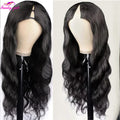 Body Wave U Part Wigs 100% Human Hair Brazilian Wavy Virgin Hair Wigs For Women Remy Hair Human Hair Wigs 180% Density Cheap Wig - MERGE.DAY.1.FREESTYLE