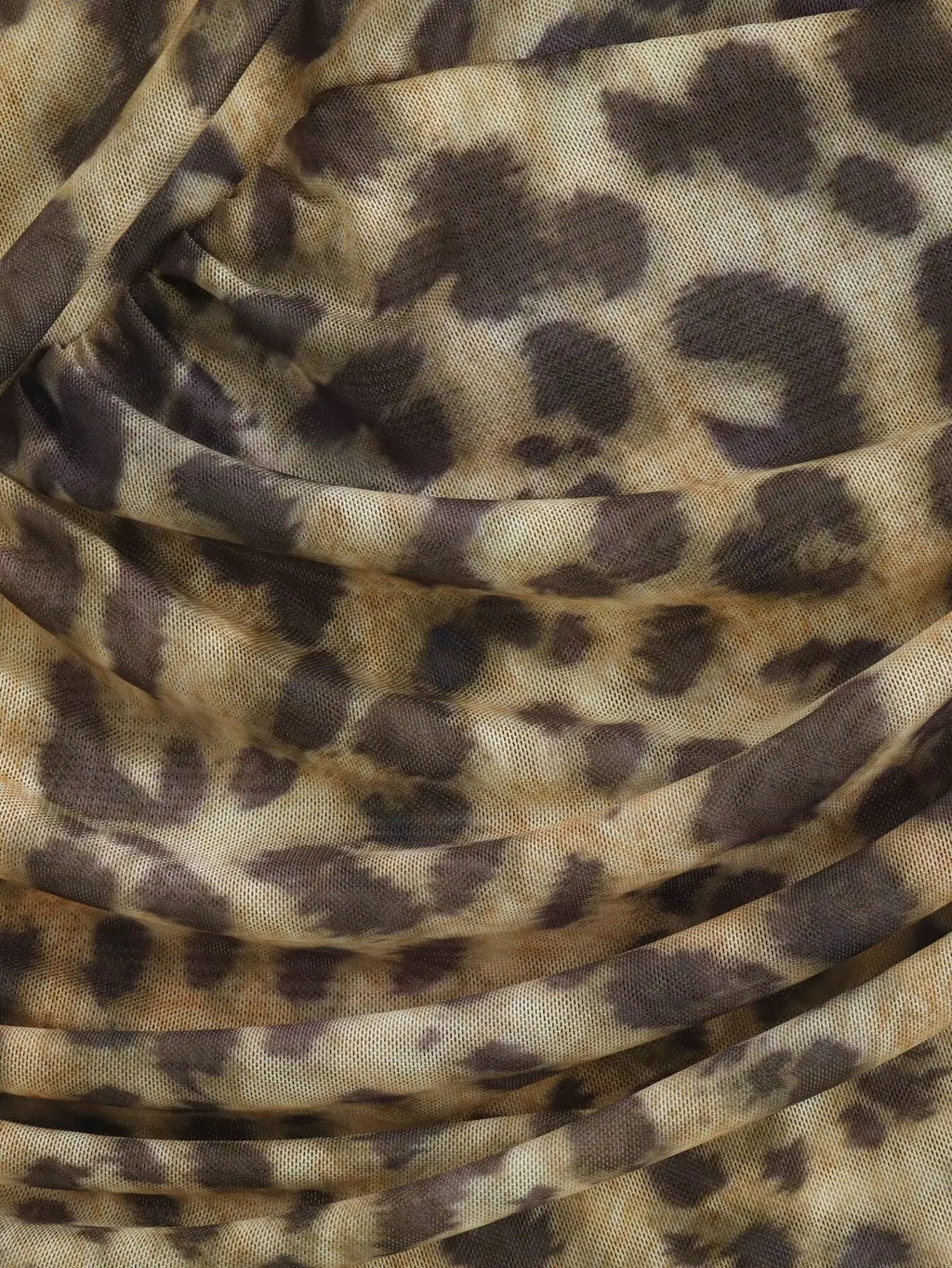 Vintage Women Irregular Leopard Bodysuits - MERGE.DAY.1.FREESTYLE