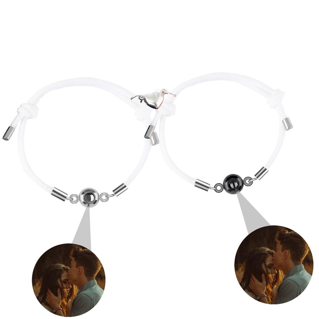 Custom Projection Braided Bracelet Personalized Photo Bracelet Custom Jewelry - MERGE.DAY.1.FREESTYLE
