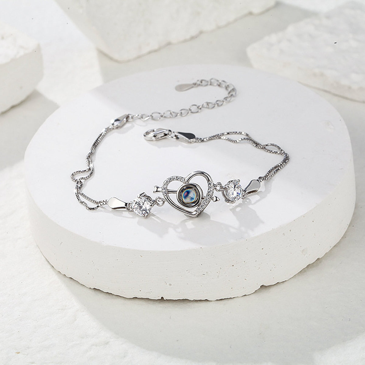 Customized photo Cupid love projection bracelet Personalized Memorial Bracelets - MERGE.DAY.1.FREESTYLE