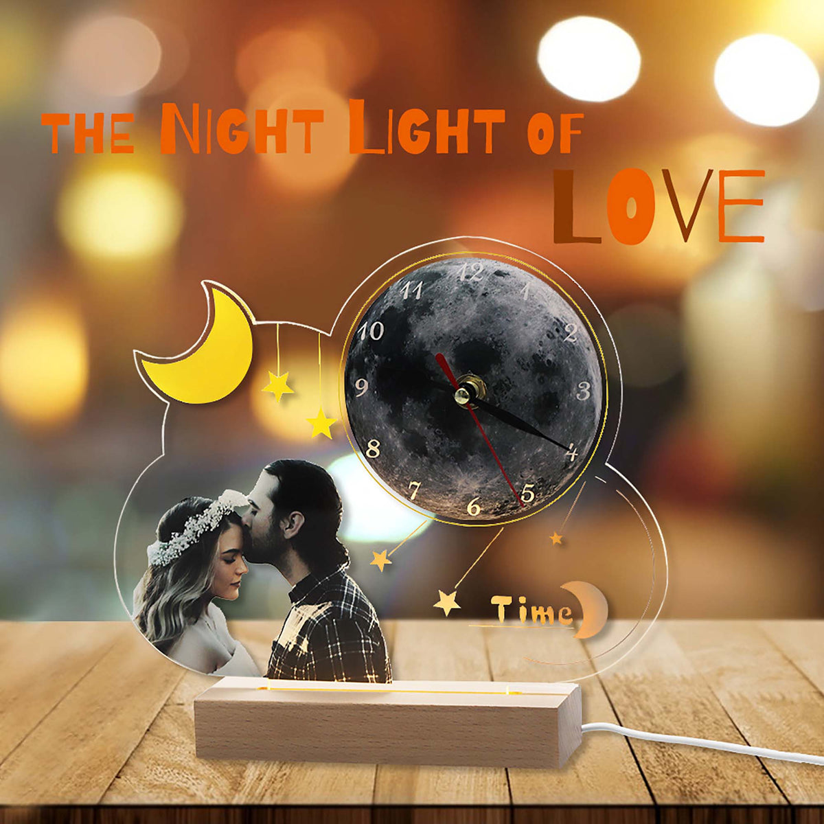 Customizable Photo Moon Lights LED Wall Lights Interior Lighting - MERGE.DAY.1.FREESTYLE