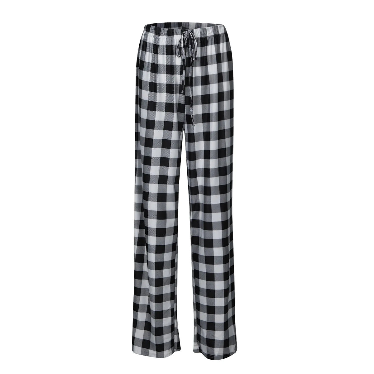 Women Christmas Pajama pants Autumn Winter Plaid Printed Pants - MERGE.DAY.1.FREESTYLE