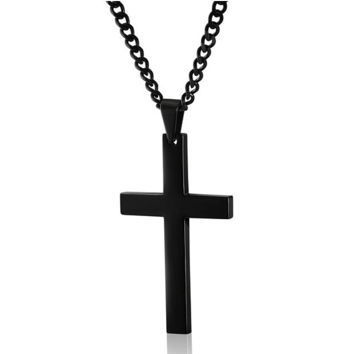 Geometry Interlocking Square Triangle Male Pendant Stacking Streetwear Necklace - MERGE.DAY.1.FREESTYLE
