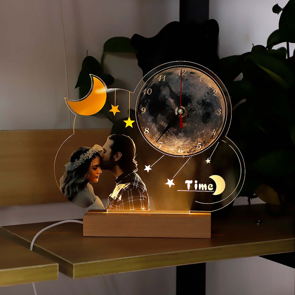 Customizable Photo Moon Lights LED Wall Lights Interior Lighting - MERGE.DAY.1.FREESTYLE