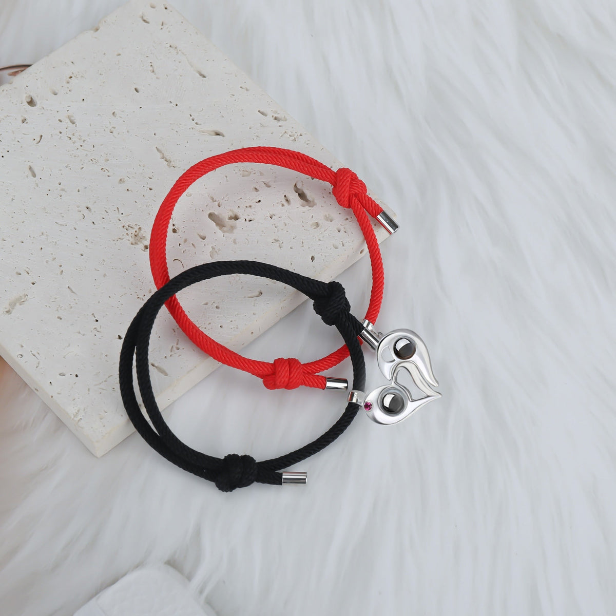 Customizable photo Projection Couple Bracelet Simple Projection Shake Bracelet - MERGE.DAY.1.FREESTYLE