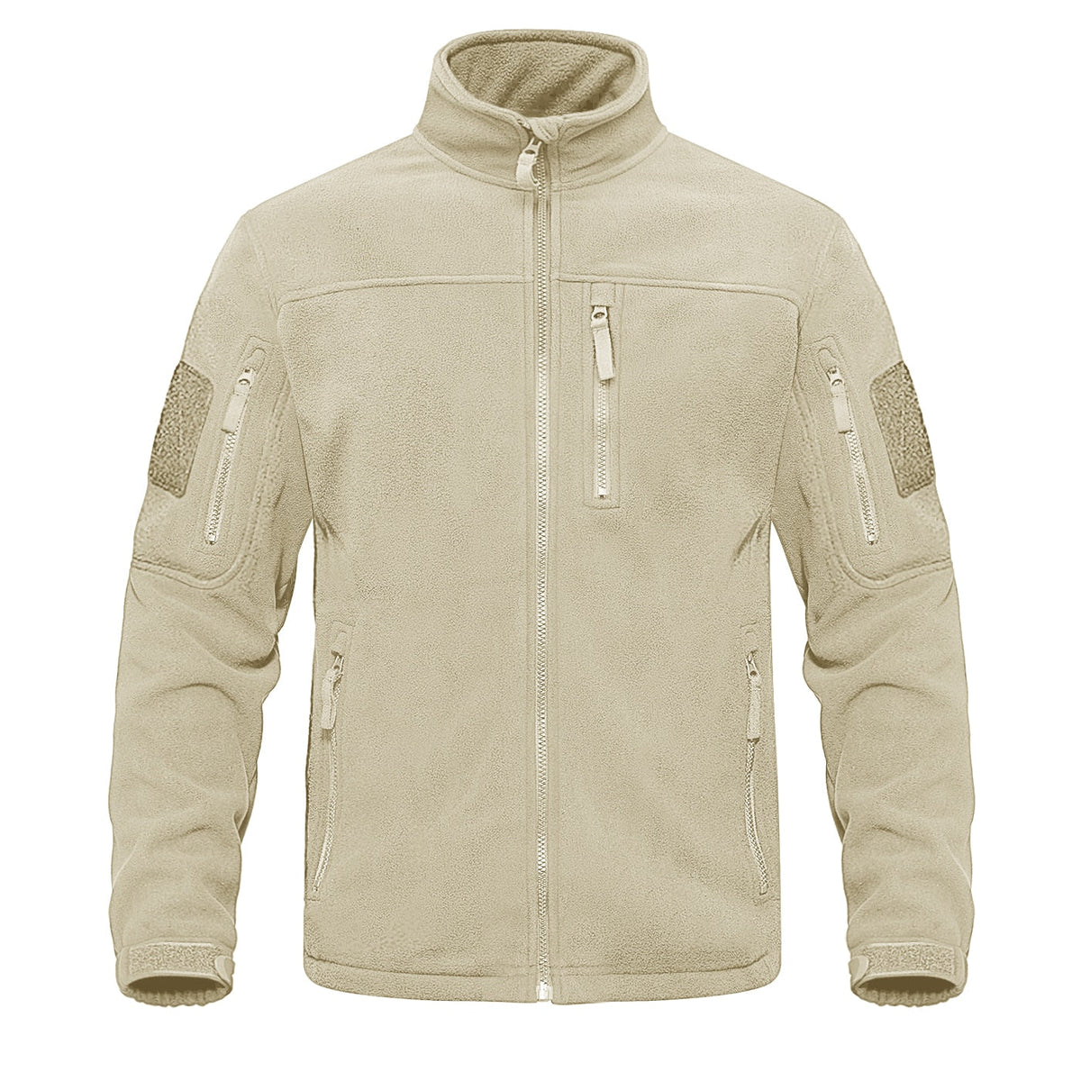Full Zip Up Tactical Army Fleece Jacket Military Thermal Warm Outwear Windbreaker - MERGE.DAY.1.FREESTYLE