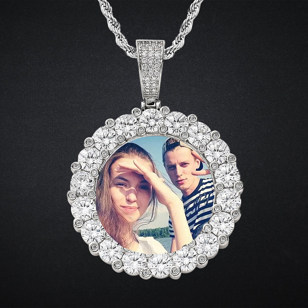 Customizable photoMen's Fashion Inlaid Exquisite Micro-dense Zircon Hip Hop Rock Party - MERGE.DAY.1.FREESTYLE