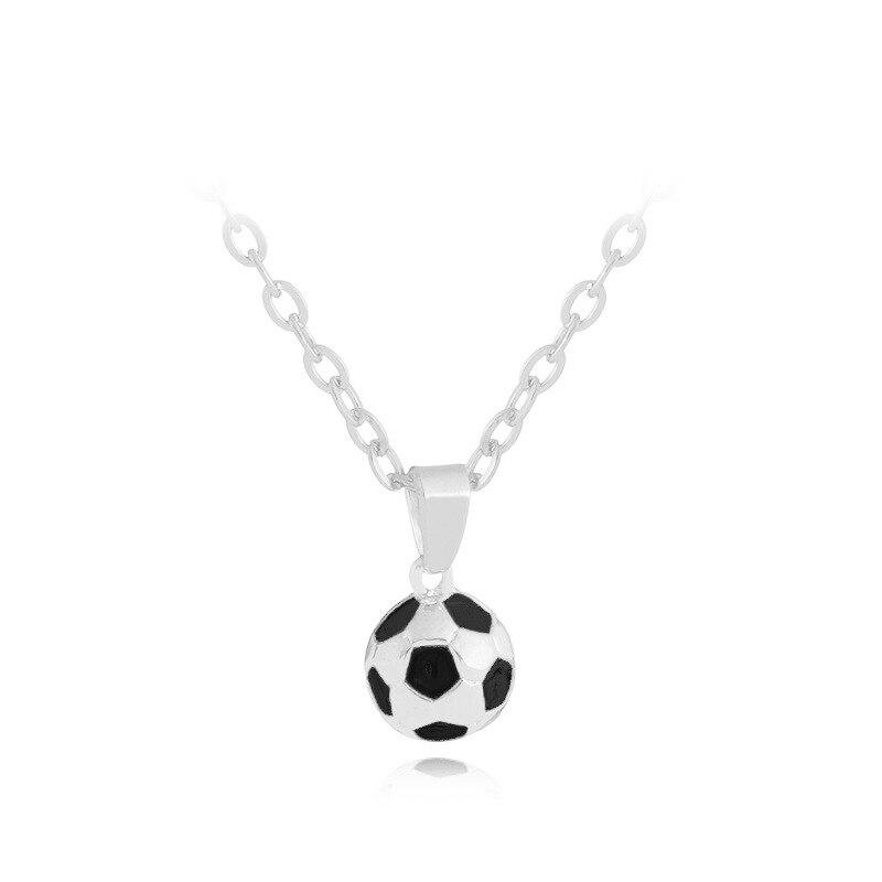 Football Link Chain Soccer Charm Necklace Pendant Gold Color Sport Ball Jewelry - MERGE.DAY.1.FREESTYLE