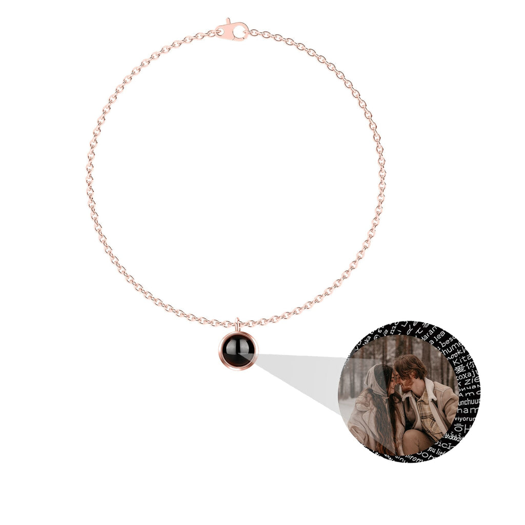 Custom Personalized Photo 100 Languages I Love You Projection Bracelet - MERGE.DAY.1.FREESTYLE