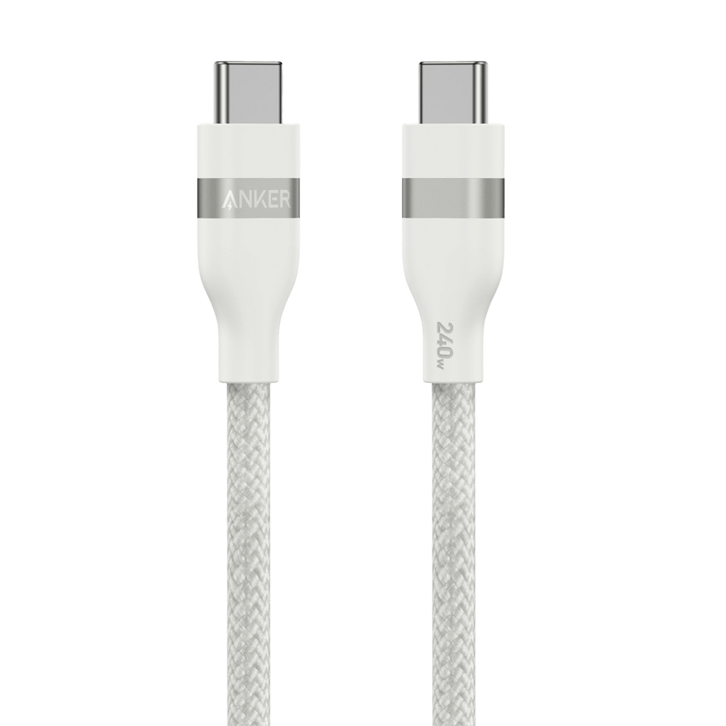Anker USB-C to USB-C Cable (3 ft / 6 ft, 240W, Upcycled-Braided) - MERGE.DAY.1.FREESTYLE
