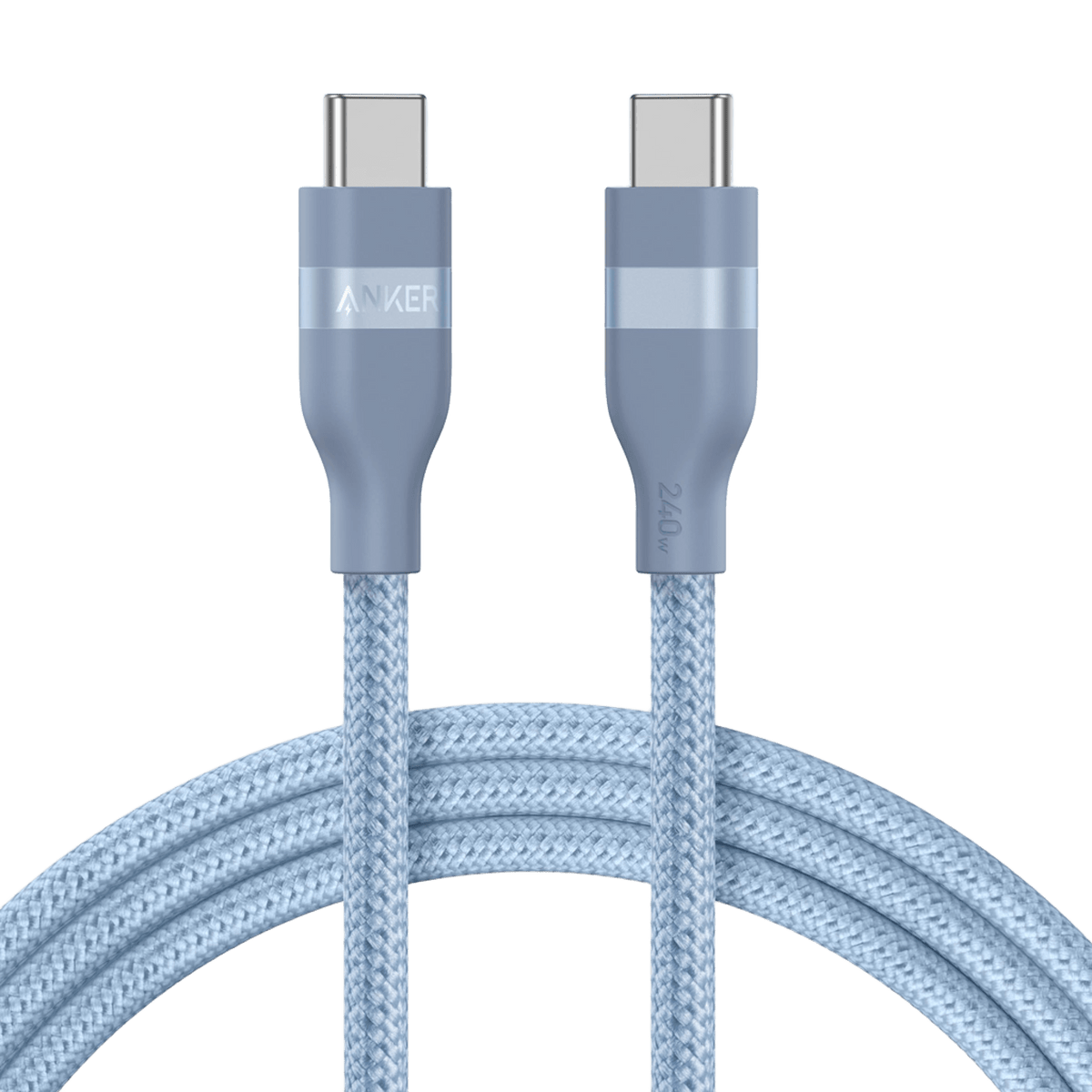 Anker USB-C to USB-C Cable (3 ft / 6 ft, 240W, Upcycled-Braided) - MERGE.DAY.1.FREESTYLE