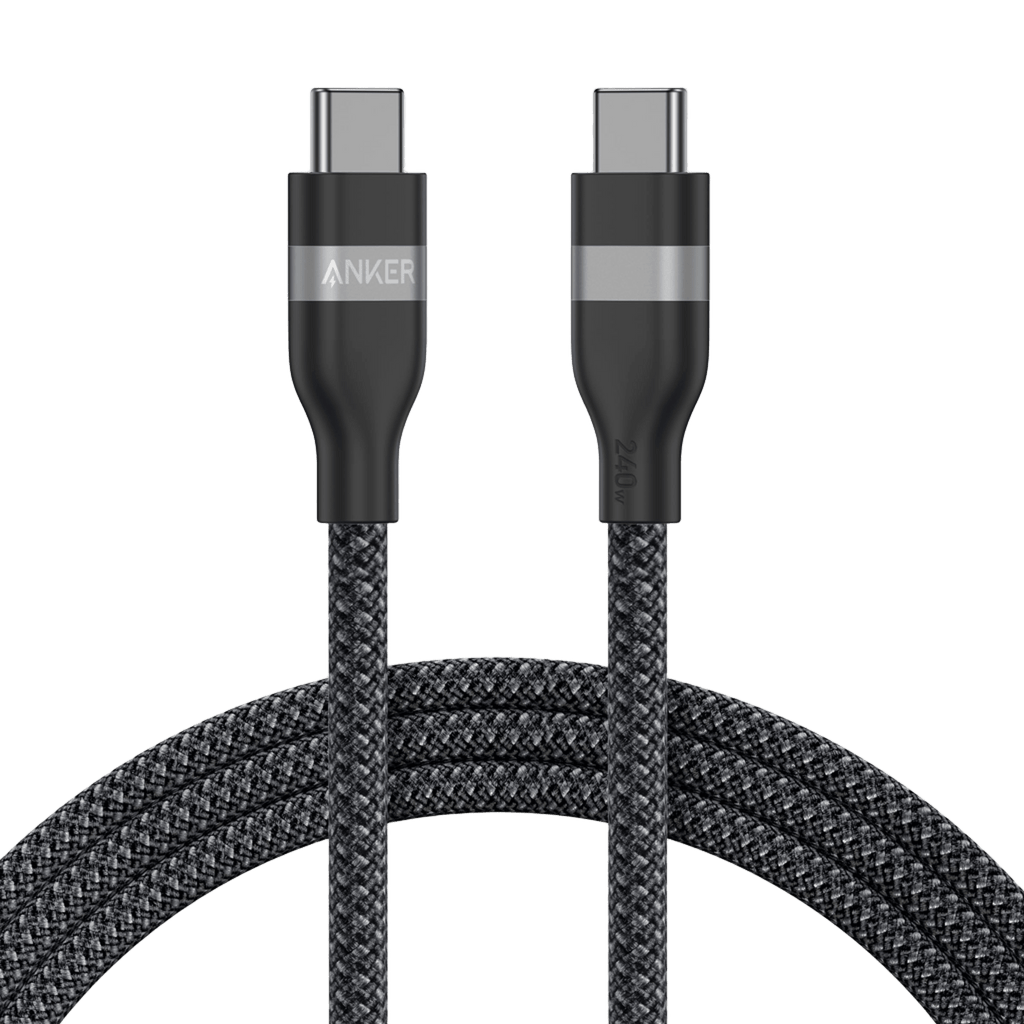 Anker USB-C to USB-C Cable (3 ft / 6 ft, 240W, Upcycled-Braided) - MERGE.DAY.1.FREESTYLE