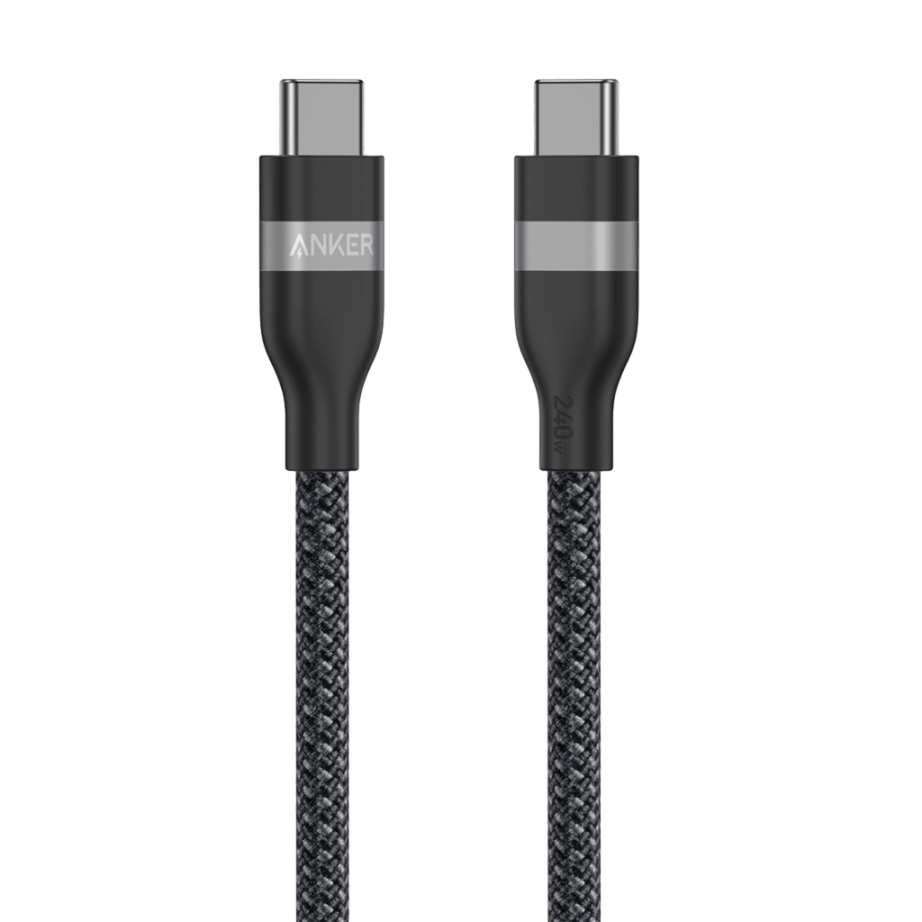 Anker USB-C to USB-C Cable (3 ft / 6 ft, 240W, Upcycled-Braided) - MERGE.DAY.1.FREESTYLE